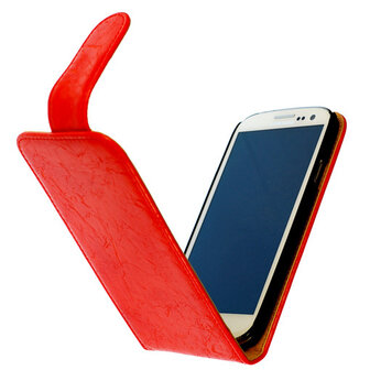 Bestcases Vintage Oranje Flipcase LG Optimus L5 2 E460