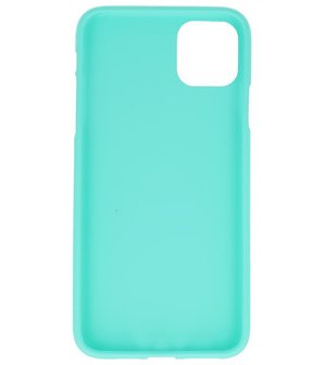 Color Backcover voor iPhone 11 Pro Turquoise