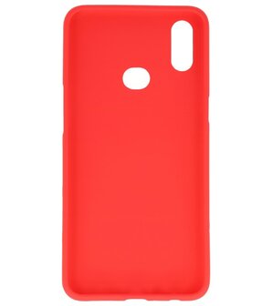 Color Backcover voor Samsung Galaxy A10s Rood