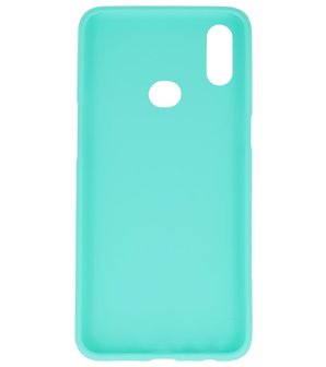 Color Backcover voor Samsung Galaxy A10s Turquoise