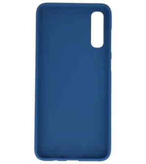 Color Backcover voor Samsung Galaxy A70s Navy