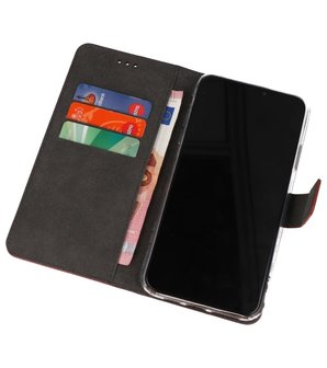 Wallet Cases Hoesje Samsung Galaxy A10s Bruin