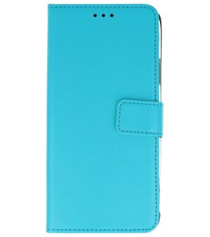 Wallet Cases Hoesje Samsung Galaxy A50s Blauw