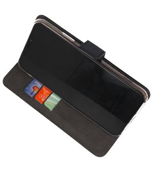 Wallet Cases Hoesje Nokia 7.2 Zwart