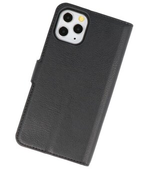 Luxe Portemonnee Hoesje voor iPhone 11 Pro Zwart