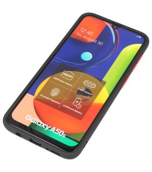 Kleurcombinatie Hard Case voor Samsung Galaxy A50 Zwart