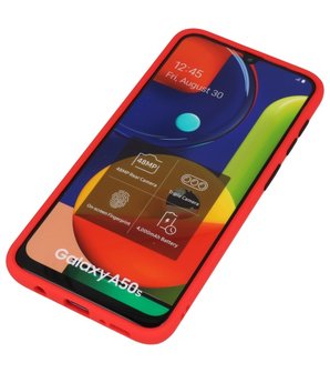 Kleurcombinatie Hard Case voor Samsung Galaxy A50 Rood