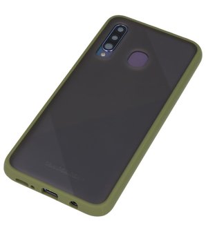 Kleurcombinatie Hard Case voor Samsung Galaxy A50 Groen