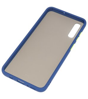 Kleurcombinatie Hard Case voor Samsung Galaxy A70 Blauw