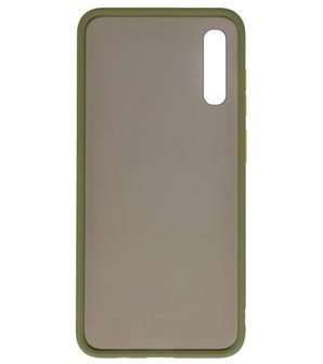 Kleurcombinatie Hard Case voor Samsung Galaxy A70 Groen