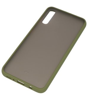 Kleurcombinatie Hard Case voor Samsung Galaxy A70 Groen