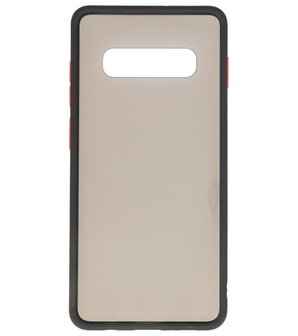 Kleurcombinatie Hard Case voor Samsung Galaxy S10 Plus Zwart