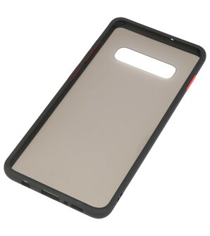 Kleurcombinatie Hard Case voor Samsung Galaxy S10 Plus Zwart