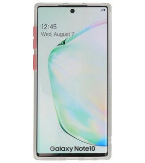 Kleurcombinatie Hard Case voor Samsung Galaxy Note 10 Transparant
