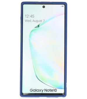 Kleurcombinatie Hard Case voor Samsung Galaxy Note 10 Blauw