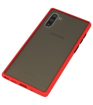 Kleurcombinatie Hard Case voor Samsung Galaxy Note 10 Rood