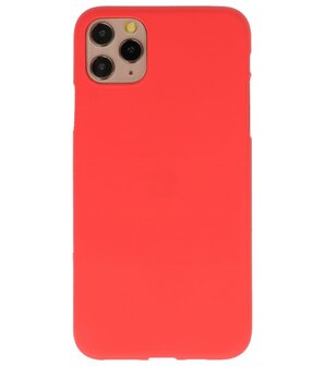 Color Backcover voor iPhone 11 Pro Rood