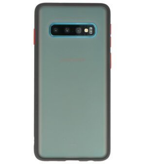 Kleurcombinatie Hard Case voor Samsung Galaxy S10 Zwart