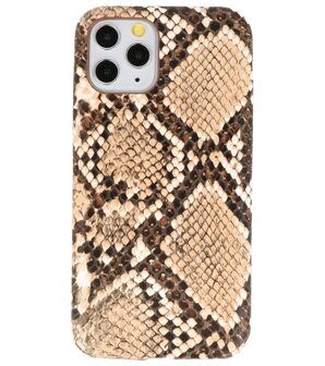 Slang Design Back Cover voor iPhone 11 Pro Beige