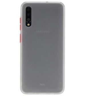 Kleurcombinatie Hard Case voor Samsung Galaxy A70 Transparant