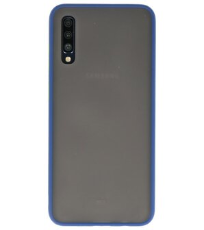 Kleurcombinatie Hard Case voor Samsung Galaxy A70 Blauw