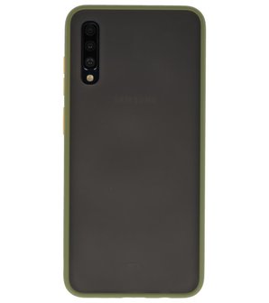 Kleurcombinatie Hard Case voor Samsung Galaxy A70 Groen