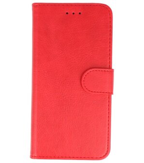 Bookstyle Wallet Cases Hoes voor iPhone 11 Pro Max Rood