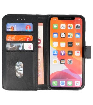 Bookstyle Wallet Cases Hoes voor iPhone 11 Pro Zwart