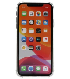 Schokbestendig TPU hoesje voor iPhone 11 Pro Transparant