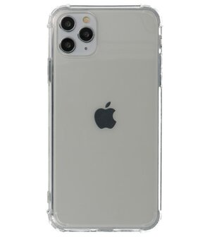 Schokbestendig TPU hoesje voor iPhone 11 Pro Transparant