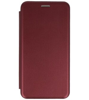 Slim Folio Case voor Huawei P30 Bordeaux Rood