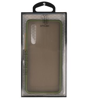 Kleurcombinatie Hard Case voor Huawei P30 Groen