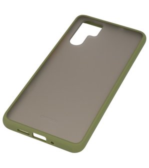 Kleurcombinatie Hard Case voor Huawei P30 Pro Groen