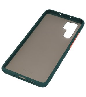 Kleurcombinatie Hard Case voor Huawei P30 Pro Donker Groen