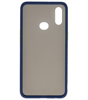 Kleurcombinatie Hard Case voor Samsung Galaxy A10s Blauw