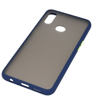 Kleurcombinatie Hard Case voor Samsung Galaxy A10s Blauw