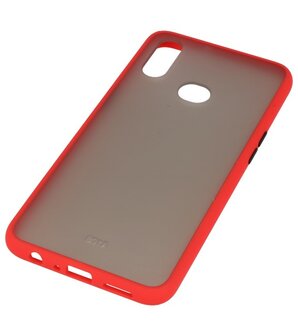 Kleurcombinatie Hard Case voor Samsung Galaxy A10s Rood