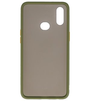 Kleurcombinatie Hard Case voor Samsung Galaxy A10s Groen