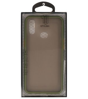 Kleurcombinatie Hard Case voor Samsung Galaxy A10s Groen