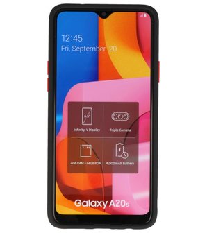 Kleurcombinatie Hard Case voor Samsung Galaxy A20s Zwart