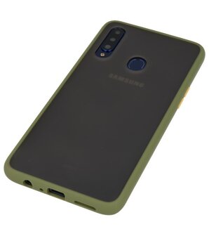 Kleurcombinatie Hard Case voor Samsung Galaxy A20s Groen