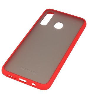 Kleurcombinatie Hard Case voor Samsung Galaxy A30 Rood