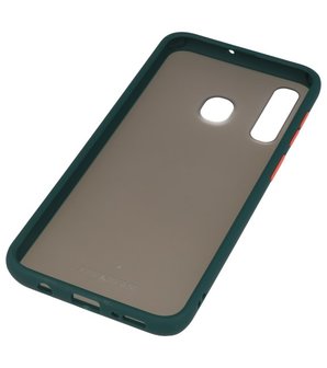 Kleurcombinatie Hard Case voor Samsung Galaxy A30 Donker Groen