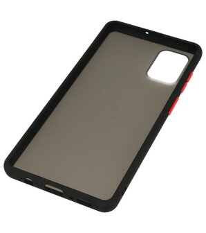 Kleurcombinatie Hard Case voor Samsung Galaxy A71 Zwart