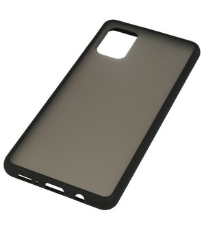 Kleurcombinatie Hard Case voor Samsung Galaxy A71 Zwart