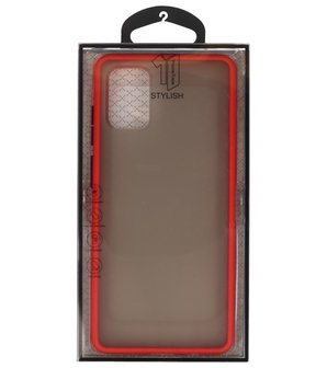 Kleurcombinatie Hard Case voor Samsung Galaxy A71 Rood