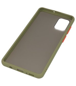 Kleurcombinatie Hard Case voor Samsung Galaxy A51 Groen