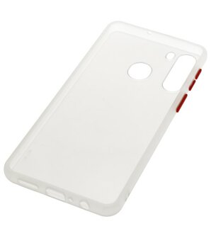 Kleurcombinatie Hard Case voor Samsung Galaxy A21 Transparant