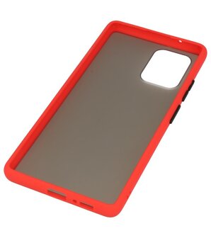 Kleurcombinatie Hard Case voor Samsung Galaxy S10 Lite Rood