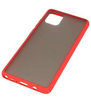 Kleurcombinatie Hard Case voor Samsung Galaxy A91 Rood